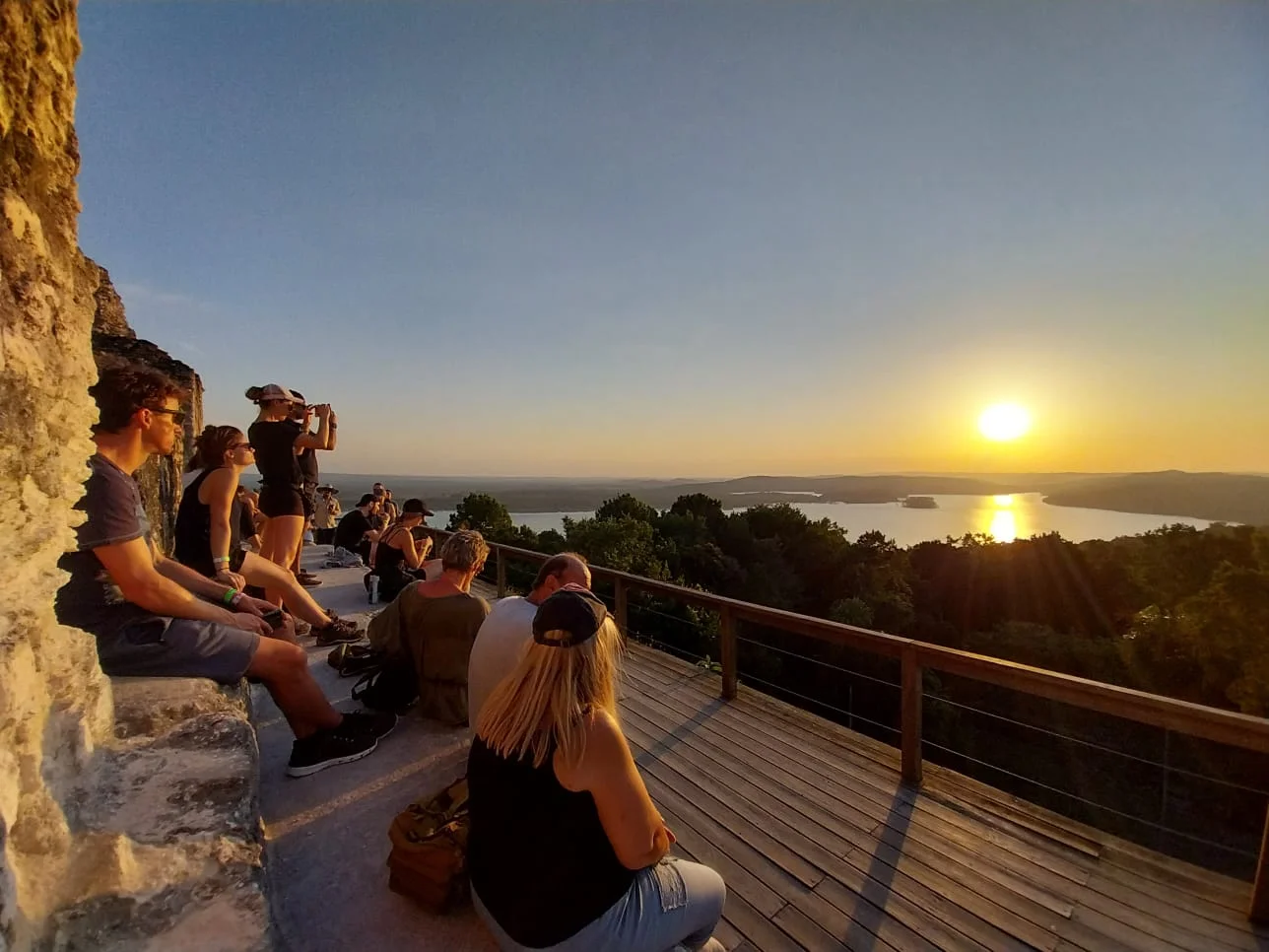 Yaxhá Atardecer